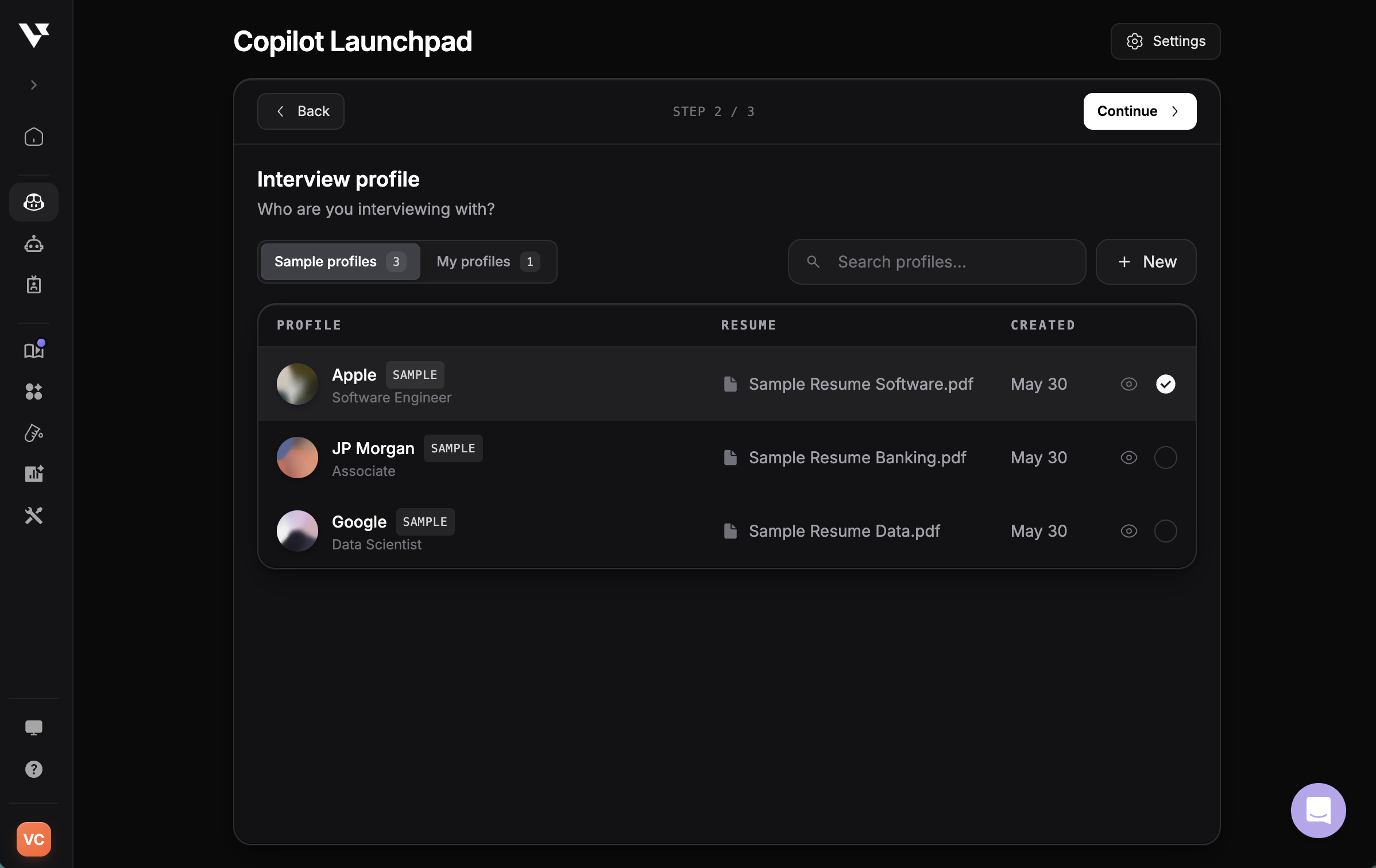 Quickstart - Verve AI - Documentation